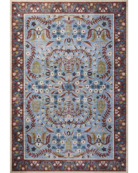 Canopy CNP-03 Red/Blue 2'0"x3'0" Area Rug