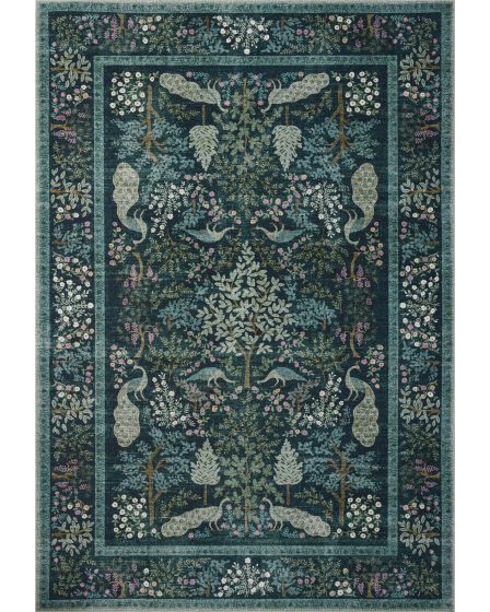 Canopy CNP-05 Teal 2'0"x3'0" Area Rug