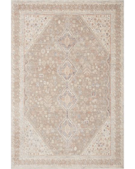 Carlisle CAR-03 Taupe/Ivory Area Rug