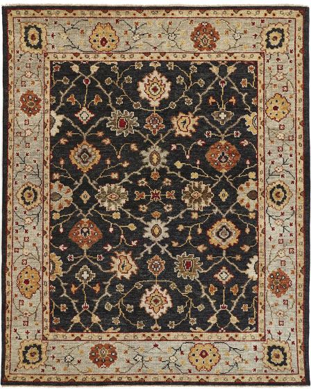 Carrington 6500F Black/Gold/Gray Area Rug