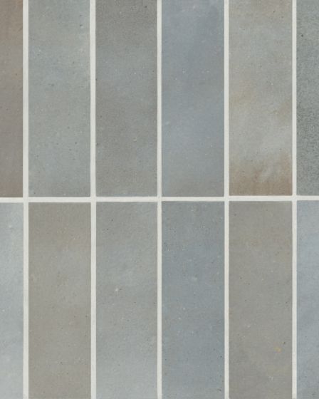 Celine Blue Matte Glazed Porcelain 2"x6" Field Tile