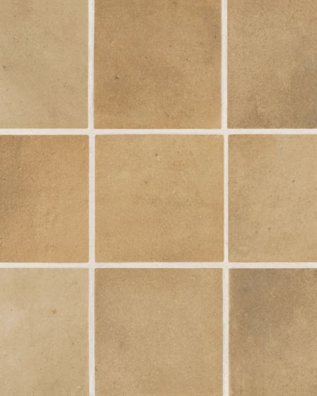 Celine Cotto Matte Glazed Porcelain 4"x4" Square Field Tile