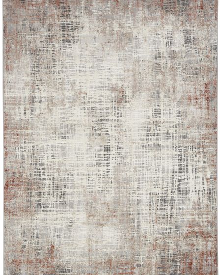CK022 Infinity IFN01 Rust Multicolor Area Rug