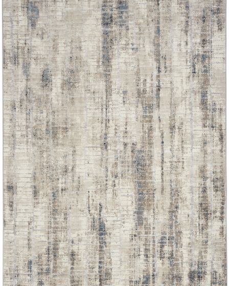 CK022 Infinity IFN02 Ivory Grey Blue Area Rug