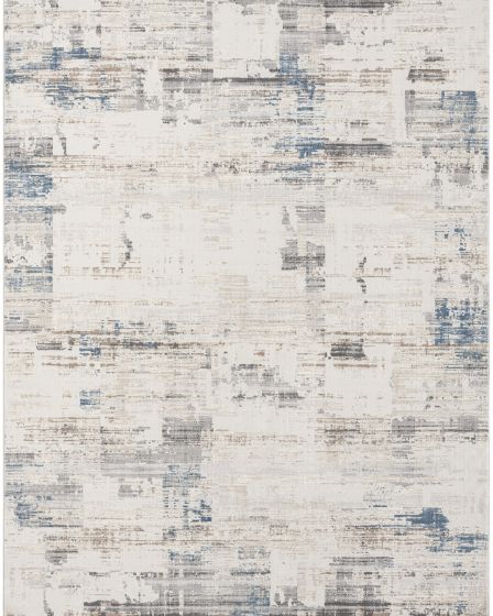CK022 Infinity IFN06 Ivory Grey Blue Area Rug