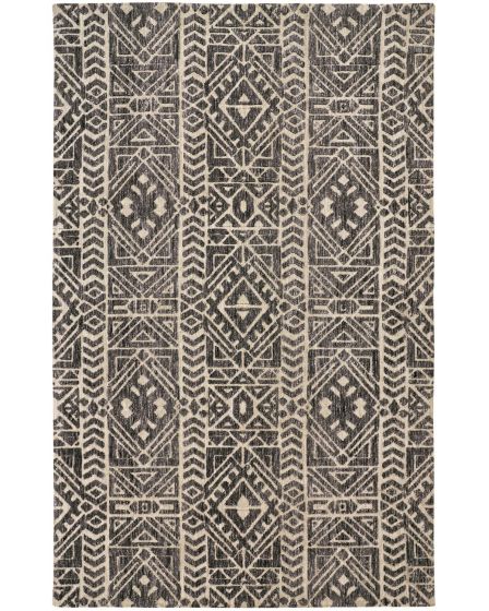 Colton 8627F Gray/Black/Ivory Area Rug