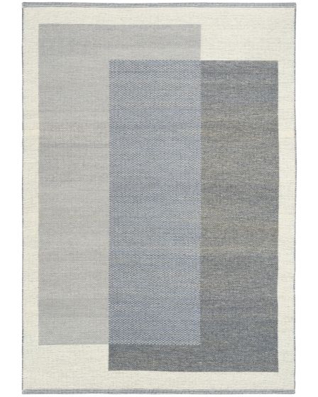 Copenhagen CPN02 Ivory Blue 5'x7' Area Rug