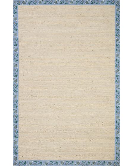 Costa COS-01 Ivory/Periwinkle Area Rug