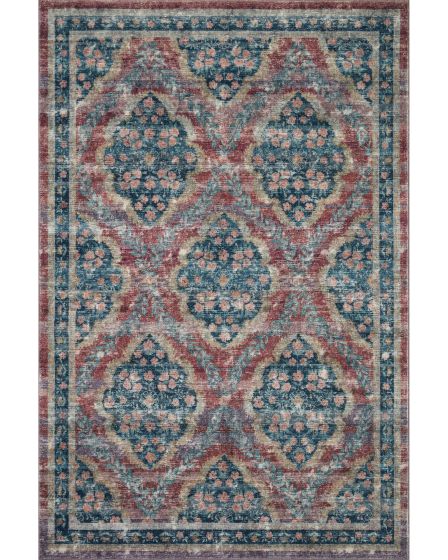 Courtyard COU-02 Red Area Rug
