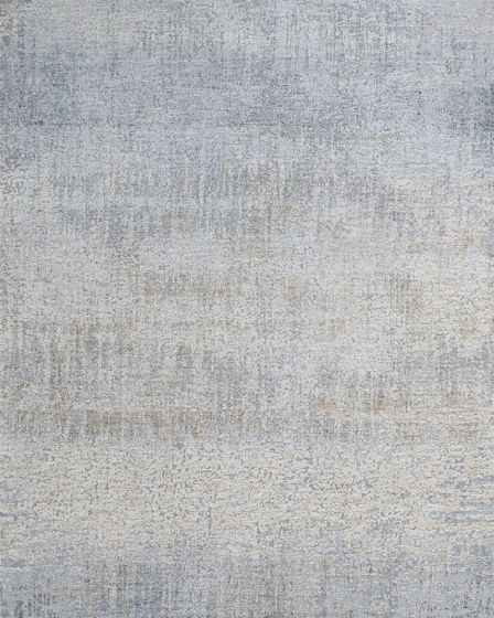 Couture Aquarelle Pewter-Mode Beige Rug