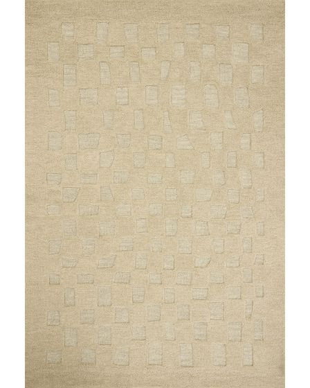 Craven CVN-04 Oatmeal/Dove 2'3"x3'9" Area Rug
