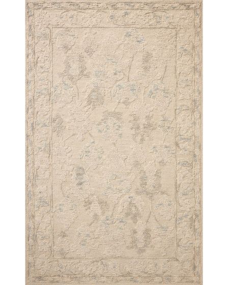 Cynthia CYN-02 Ivory/Sky 2'3"x3'9" Area Rug