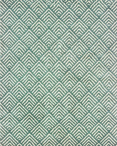 Carson 9667c Blue/Ivory Area Rug