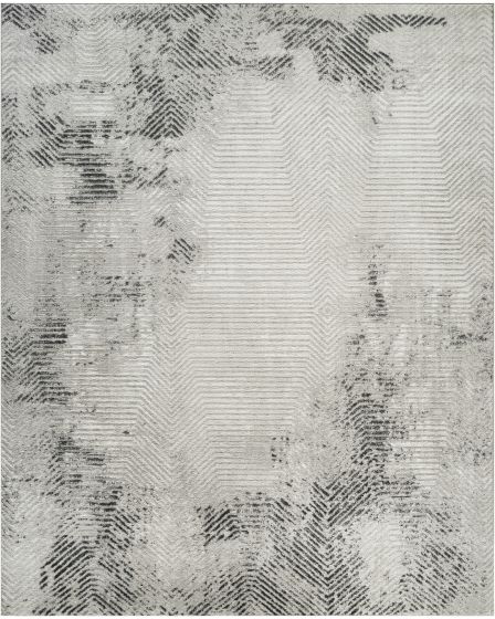 Dekor DEK04 Grey Charcoal 2'x4' Area Rug