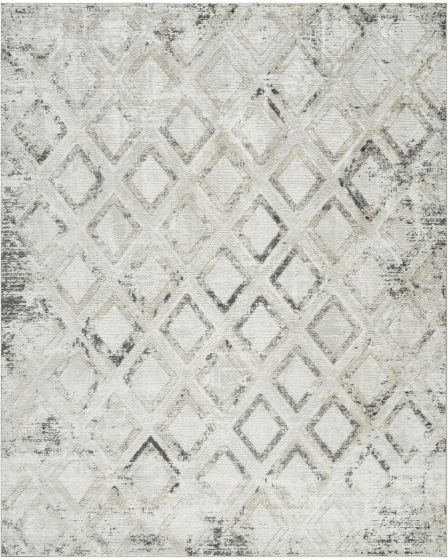 Dekor DEK05 Grey Charcoal 2'x4' Area Rug