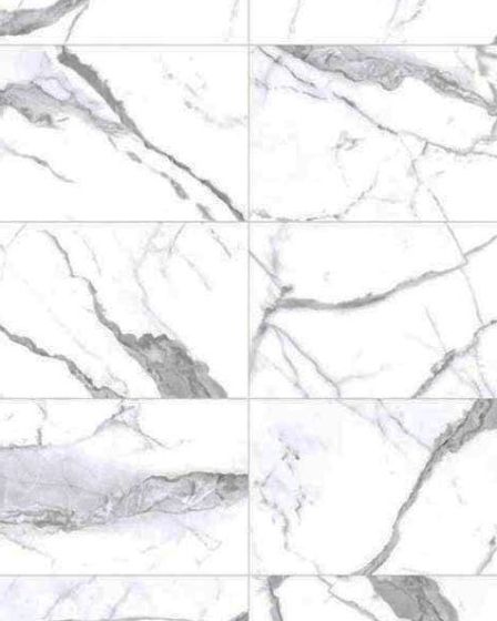 di Pietra Statuario Marble Porcelain Tile