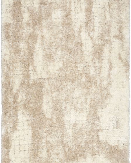 Dreamy Shag DRS01 Ivory Beige Area Rug