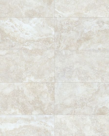 Earth Stone Bianco Porcelain Travertine Tile