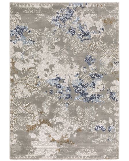 Easton 7111f Grey/Blue Area Rug