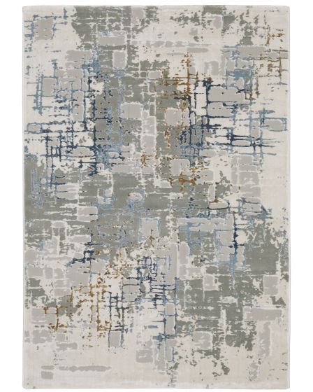 Easton 8111x Ivory/Blue Area Rug