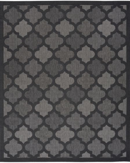 Easy Care NES01 Charcoal/Black Area Rug