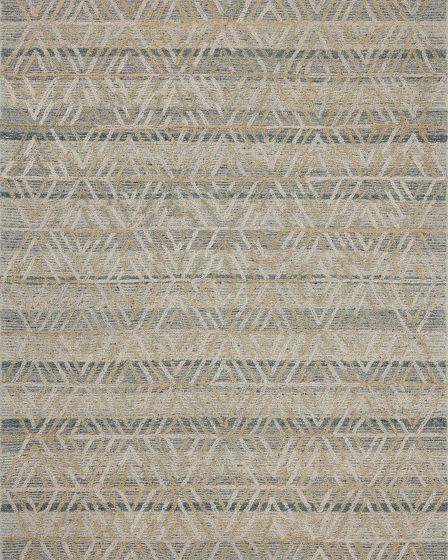 Elias ELA-04 Fog/Natural Area Rug