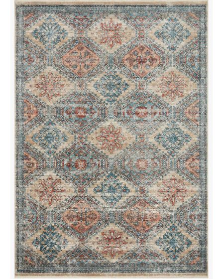Elise ELI-02 Multi/Blue Area Rug