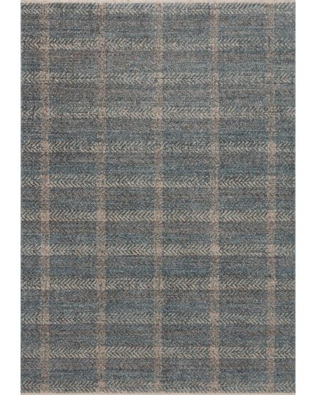 Ember EMB-03 Blue/Beige Area Rug