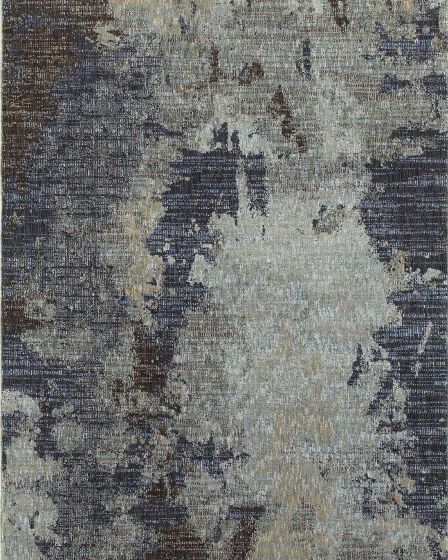 Evolution 8049b Navy/Blue Area Rug