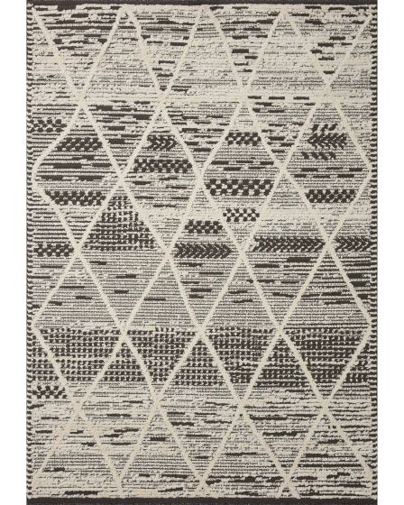 Fabian FAB-03 Charcoal/Ivory Area Rug