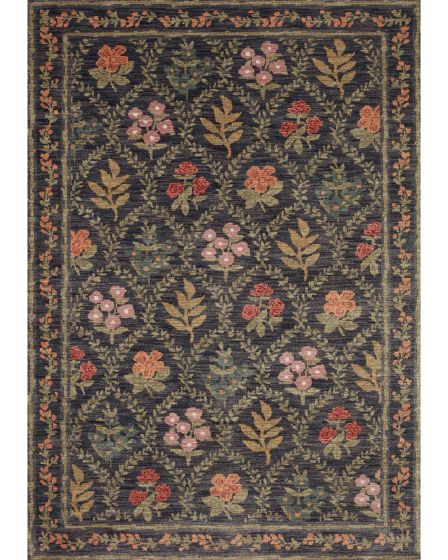 Fiore FIO-04 Charcoal Area Rug