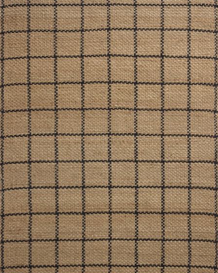 Fletcher FLE-01 Natural/Black Area Rug