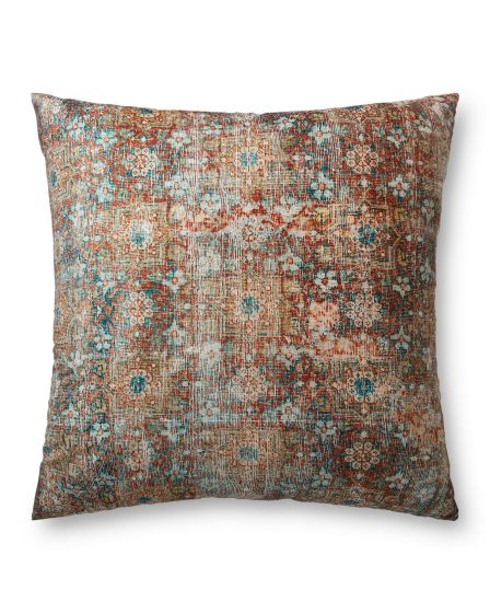 FP0011 Terracotta/Multi 36" Pillow