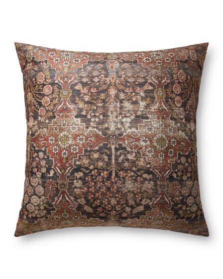 FP0013 Red/Multi 36" Pillow