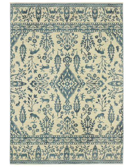 Francesca fr08h Blue/Ivory Area Rug
