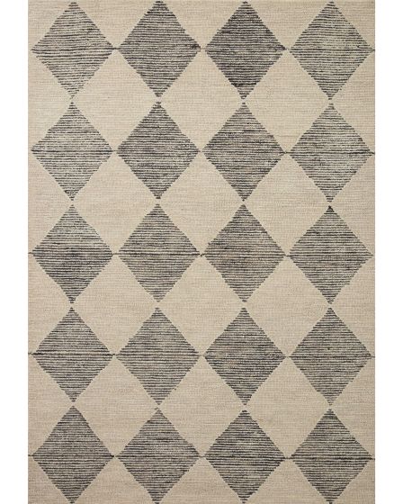 Francis FRA-01 Beige/Charcoal Area Rug