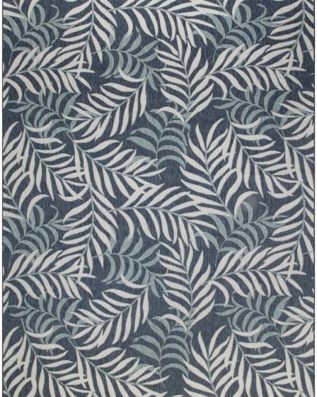 Garden Oasis GOA01 Navy Area Rug