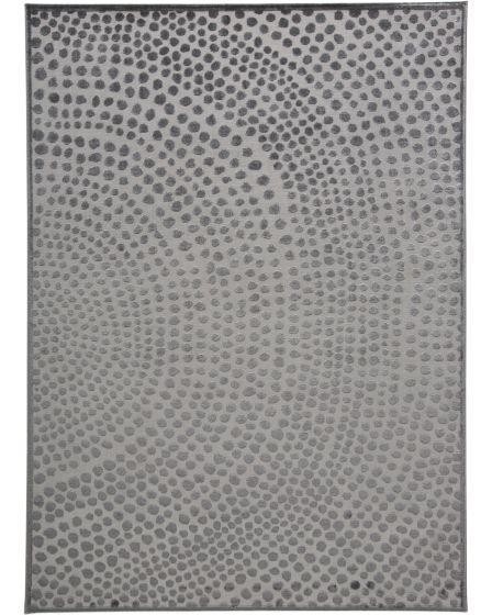 Gaspar 3835F Gray/Silver/Ivory Area Rug