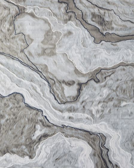 Gaspar 39KUF Taupe/Gray/Blue Rug