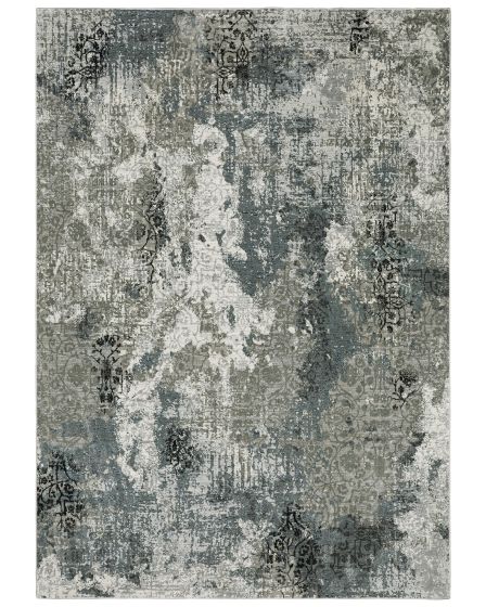 Gemini 1x Beige/Blue Area Rug