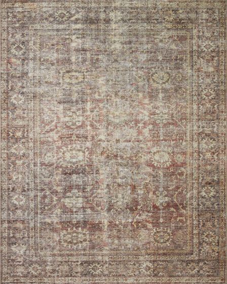 Georgie GER-06 Bordeaux/Antique Area Rug