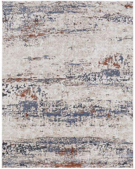 Gilmore 39MLF Ivory/Blue/Gray Area Rug