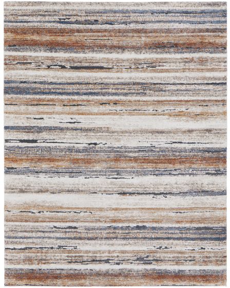 Gilmore 39MQF Ivory/Orange/Gray Rug