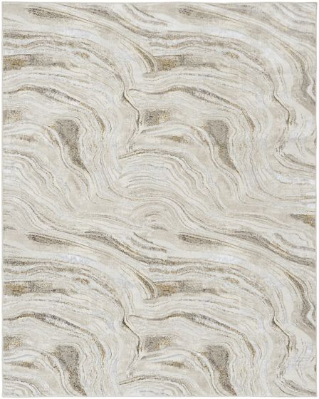 Glitz GLZ22 Grey Gold Area Rug