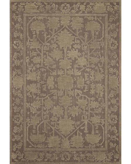 Gloria GLO-01 Bark/Khaki Area Rug