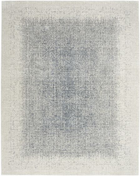 Grand Street GRN03 Ivory Blue 3'11"x5'11" Area Rug