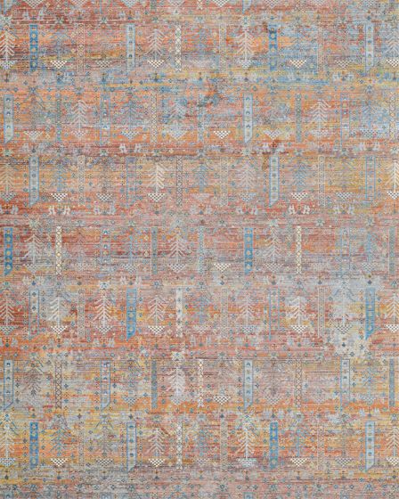 Halli Baktiari Brick Honey Area Rug