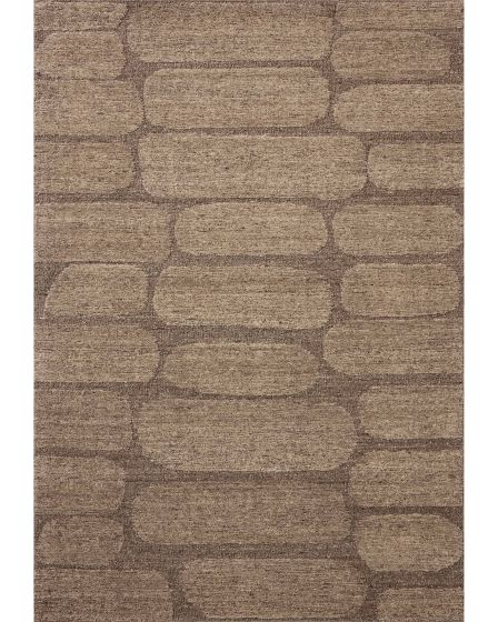 Hartley HRT-05 Brown/Taupe 2'3"x3'9" Area Rug