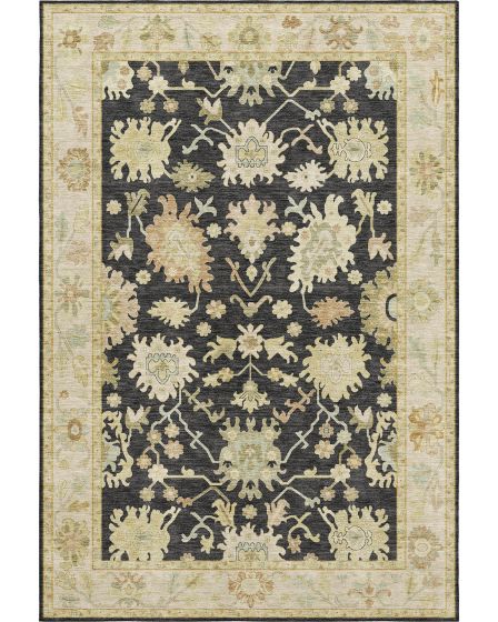 Hatay HY2 Black Area Rug