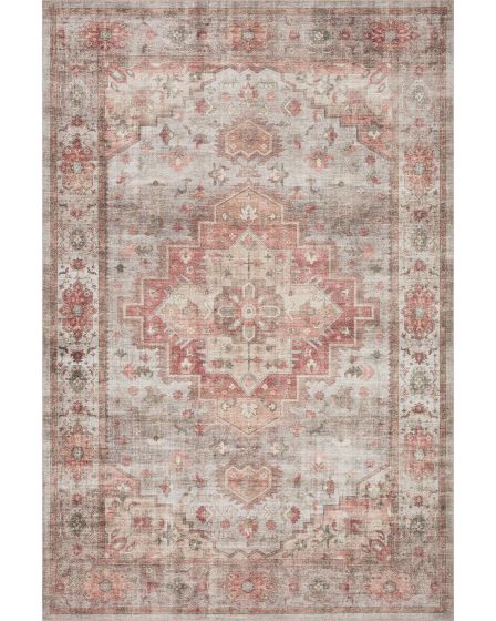 Heidi HEI-02 Dove/Spice 8'6"x11'6" Area Rug
